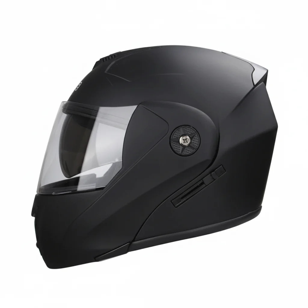 Casque de moto modulaire certifié DOT avec double visière — Desfino