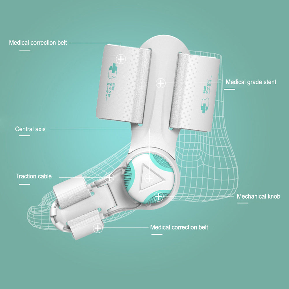 OrthoEase Adjustable Bunion Splint — Toe Corrector, Pain-Free - Desfino