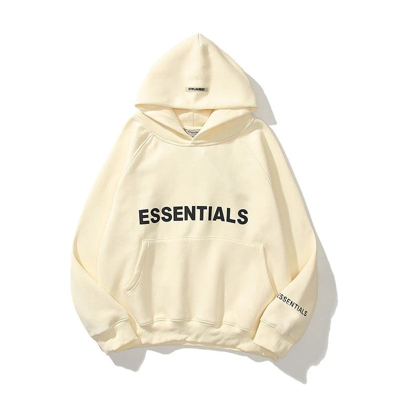 Fear of God Essentials 连帽衫——100% 棉、袋鼠口袋、2026 年畅销款