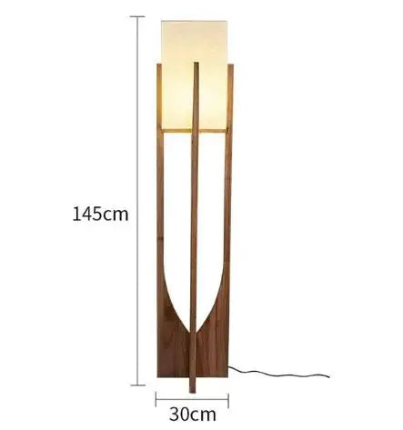 AuroraWood Kollektion von LED-Pendelleuchten — Holzoptik, E27 - Desfino
