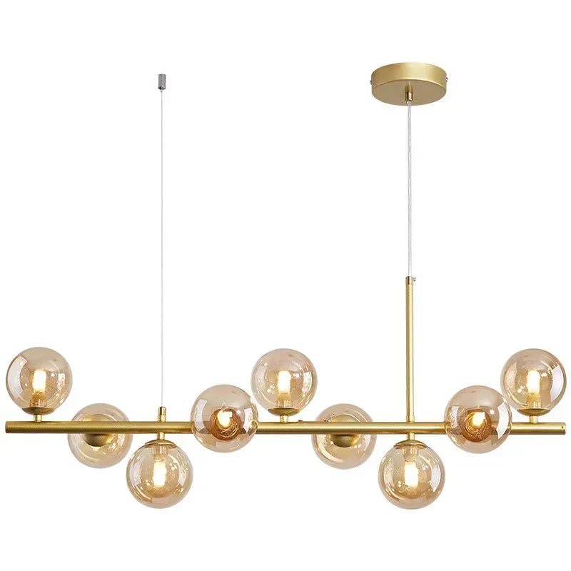 7–11 lumini LED G9 — colecția de candelabre Marisol - Desfino