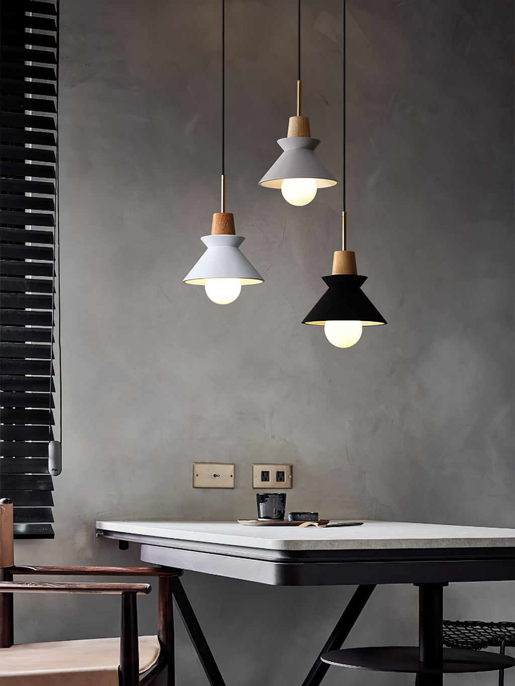 Scandinavian Pendant Lamp for Bedroom | Desfino