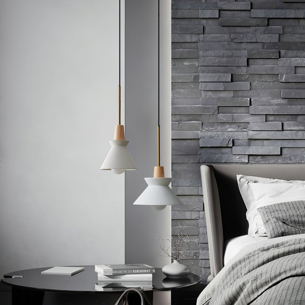 Scandinavian Pendant Lamp for Bedroom | Desfino