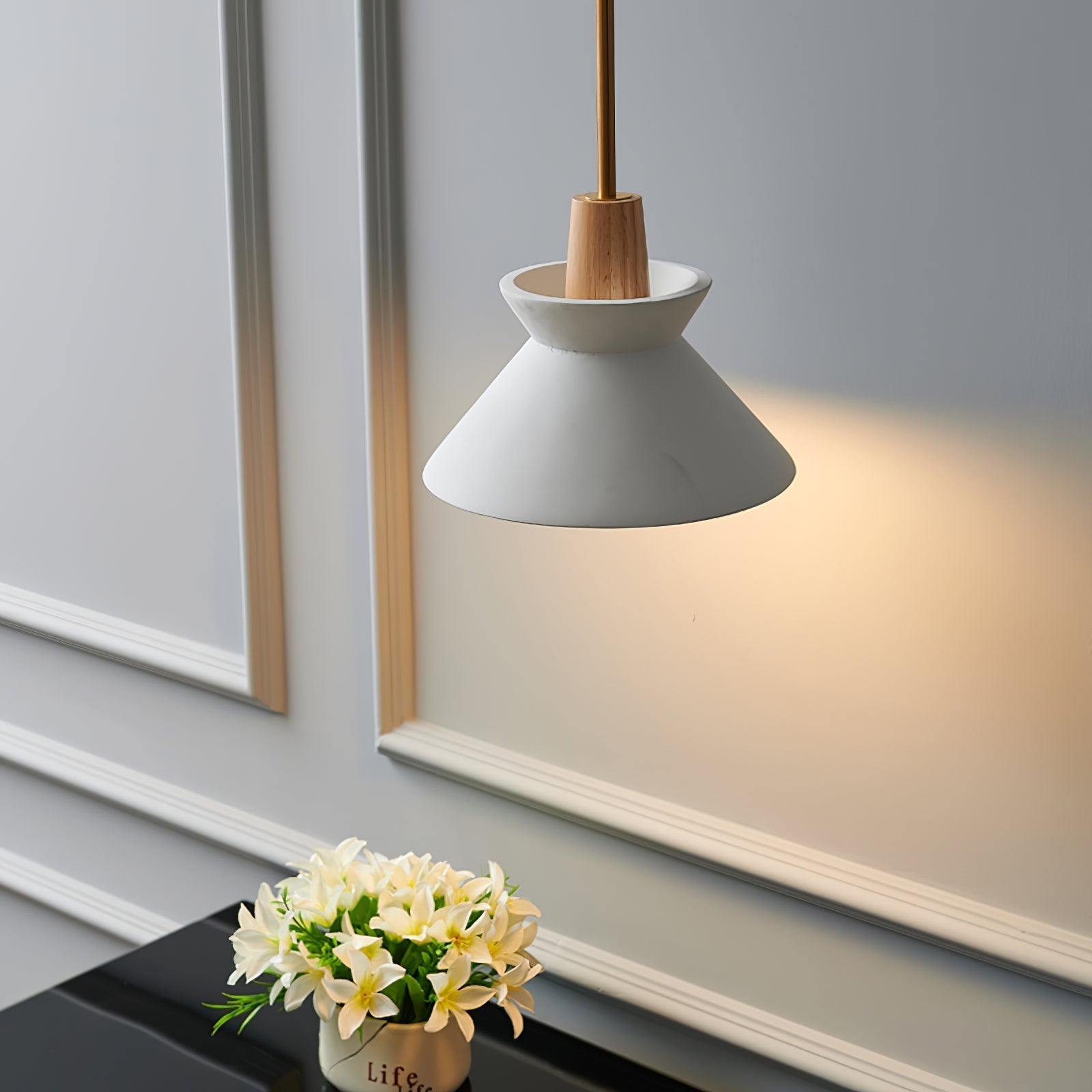 Scandinavian Pendant Lamp for Bedroom | Desfino