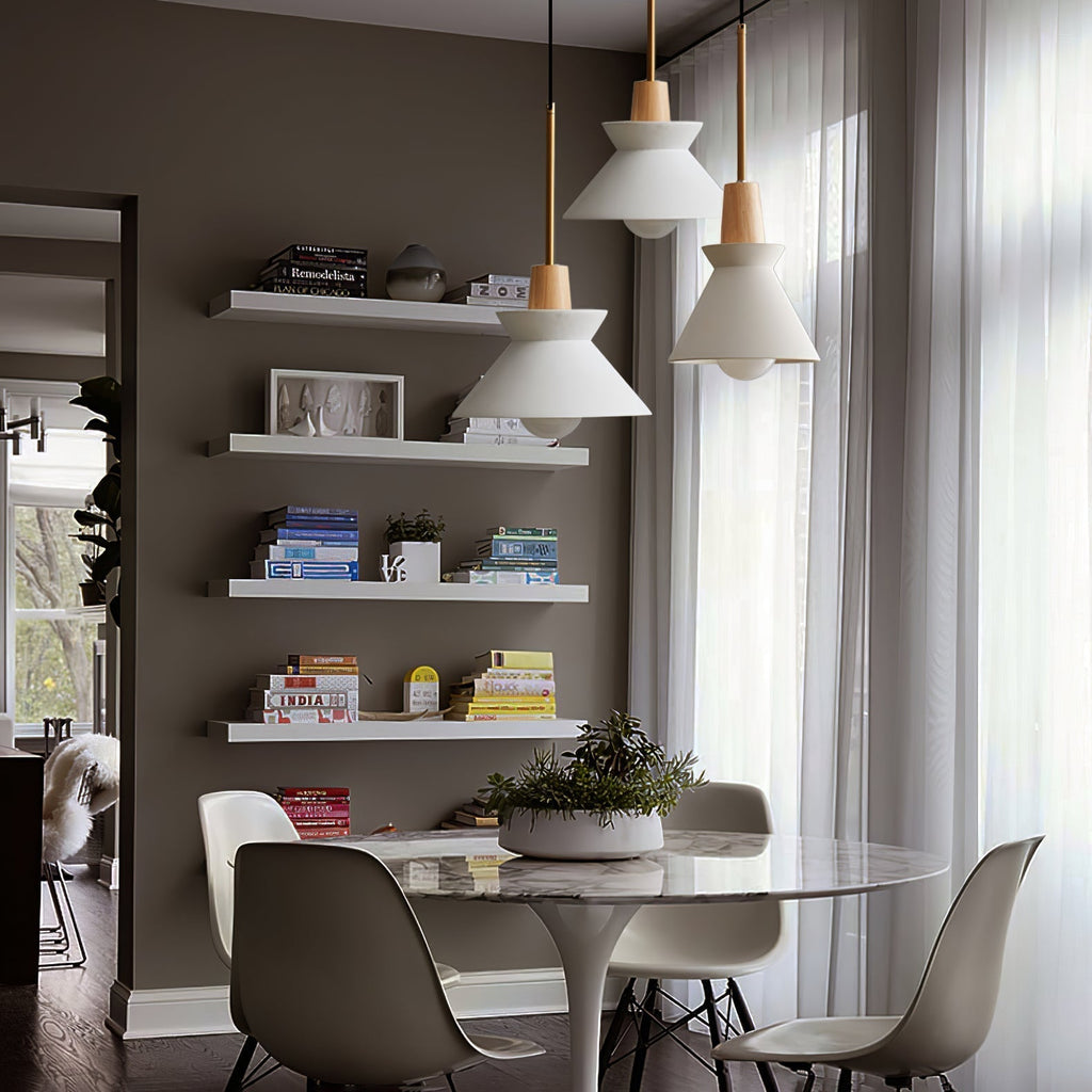 Scandinavian Pendant Lamp for Bedroom | Desfino