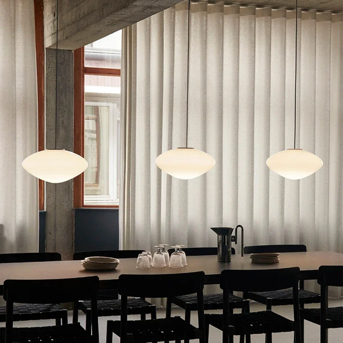 SkandiLume Pendant Light — Scandinavian Design, Soft Curves - Desfino