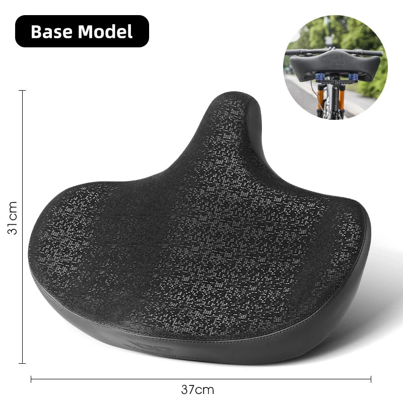 Široké ergonomické sedlo SummitRide pro horská a městská kola - Desfino