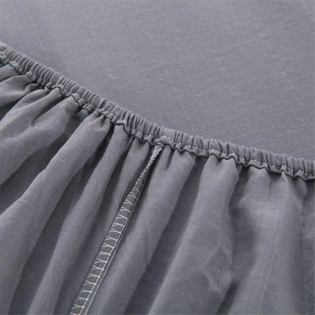 SolaGround Silver Grounding Fitted Sheet — Earth Cable Included - Desfino