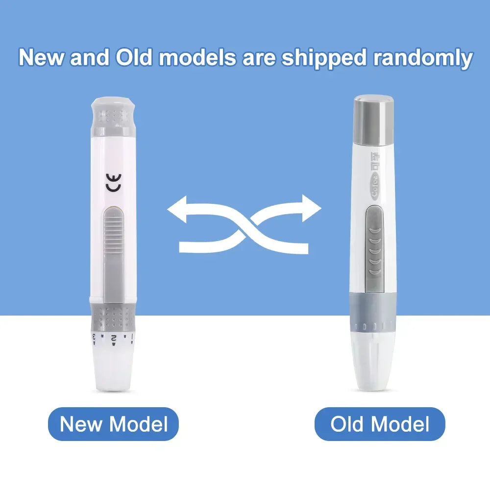 Kit pentru glucometru Bluetooth — benzi de testare și lancete - Desfino