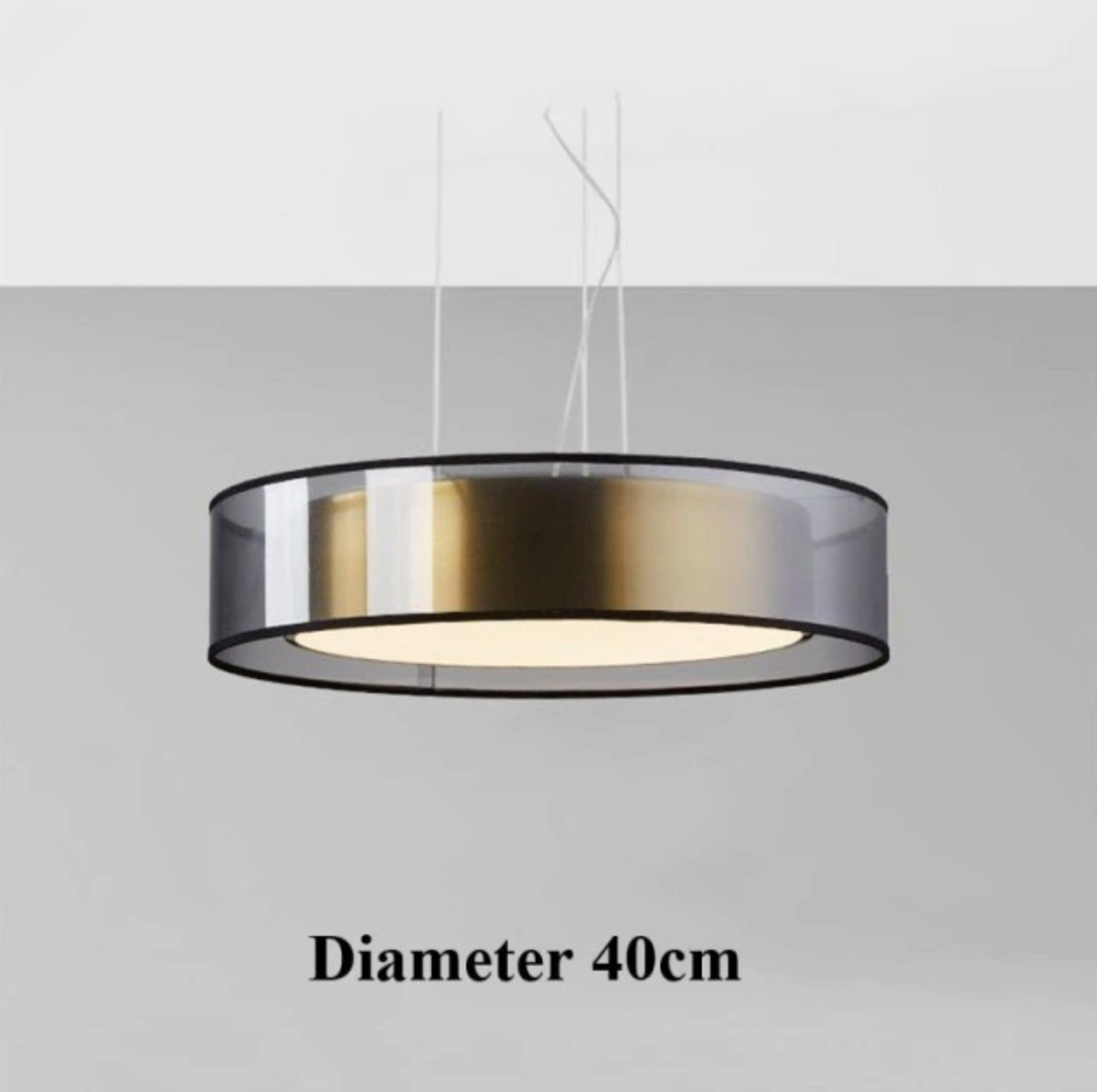 Zentra TriLight Lampada LED rotonda a soffitto — 1500 lumen, temperatura di colore a 3 tonalità - Desfino