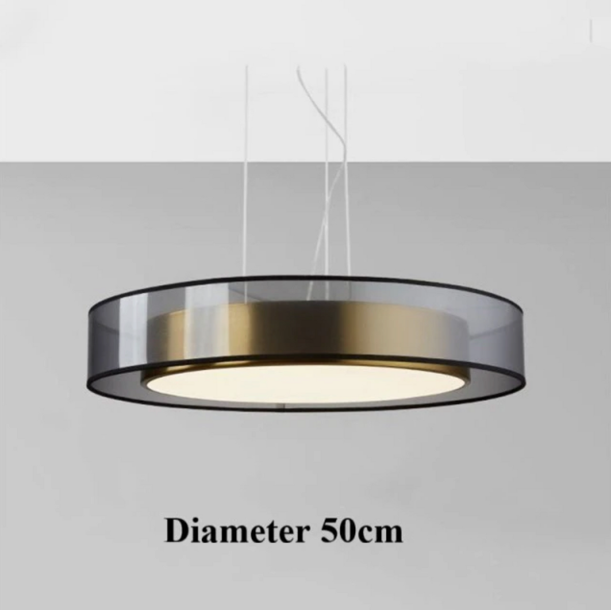 Zentra TriLight Lampada LED rotonda a soffitto — 1500 lumen, temperatura di colore a 3 tonalità - Desfino