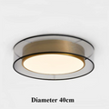 Zentra TriLight rund LED-loftslampe — 1500 lumen, 3 farvetemperaturer - Desfino