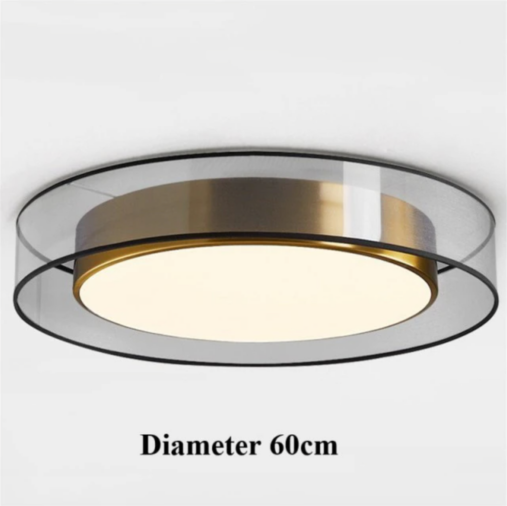 Zentra TriLight rund LED-loftslampe — 1500 lumen, 3 farvetemperaturer - Desfino
