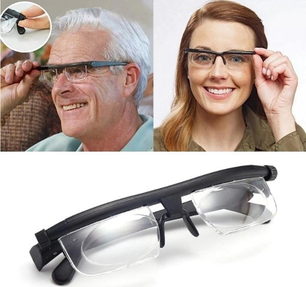 NovaDial Verstellbare Korrektionsbrille — Verstellbare Gläser - Desfino