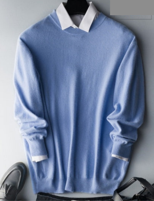 Maglione in cashmere Elarin — Vestibilità classica, consistenza morbida, struttura definita - Desfino