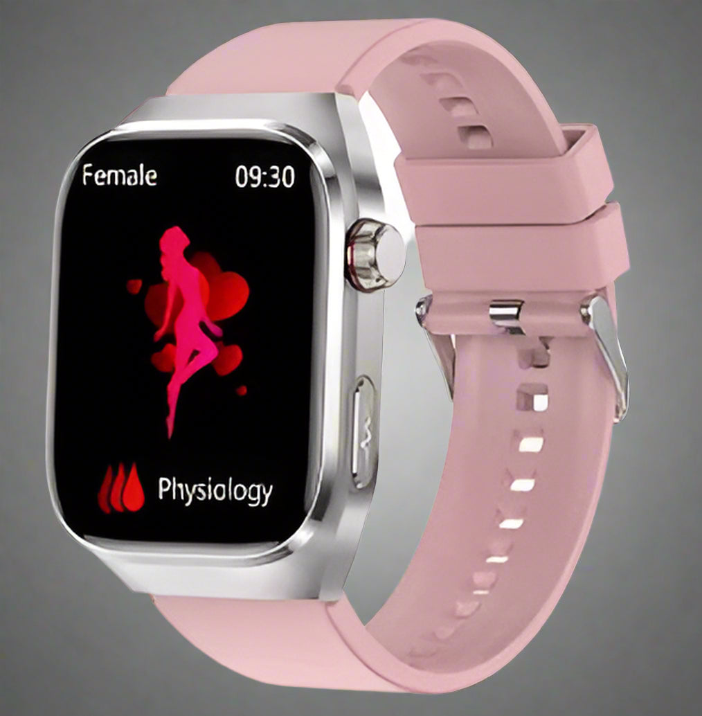 AeroPulse Bluetooth Health Watch — Blood Sugar, Uric Acid, ECG & PPG Tracking