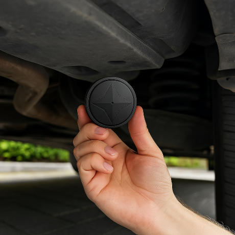 Tracker GPS magnetic — localizare în timp real, GPS/GSM, reîncărcabil prin USB - Desfino