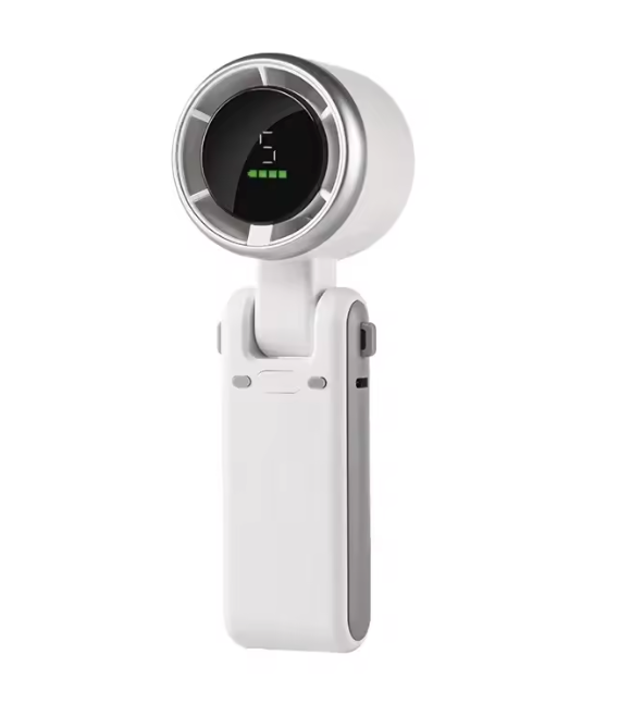 AeroVanta WindPulse personligt kølesystem — børsteløs motor med 6 blade, 13.550 o/min.