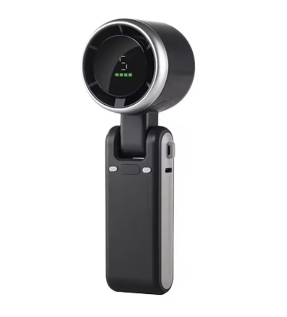 AeroVanta WindPulse personligt kølesystem — børsteløs motor med 6 blade, 13.550 o/min.