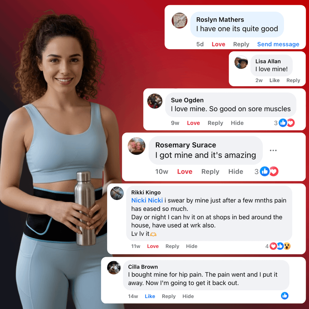 Wearable Red Light Therapy Belt — Body Contouring & Recovery | Desfino