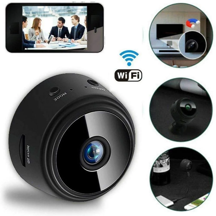 Μίνι κάμερα κατασκοπείας WiFi Lumi — 1080p Full HD, νυχτερινή όραση και εγγραφή ήχου - Desfino