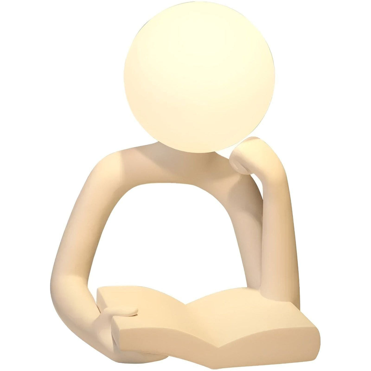 Candeeiro de mesa moderno abstrato Ardentis — Candeeiro de secretária escultural - Desfino