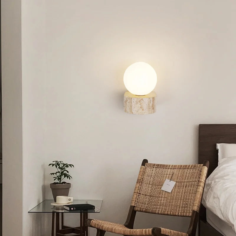 KairoNook Japanese LED Wall Sconce — Warm Glow, Modern Style - Desfino