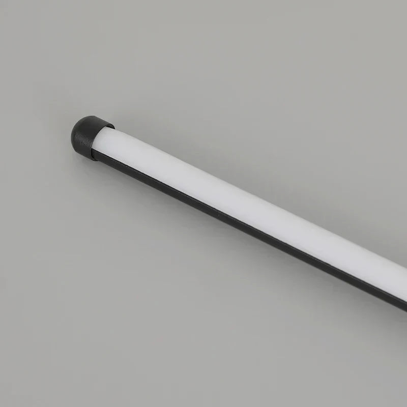Applique murale LED en forme de I — Noire, 3 niveaux de tonalité réglables - Desfino