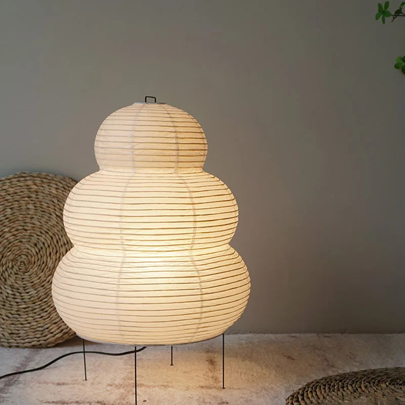 Hikari Triple-Mode Dimmer Rice Paper Desk Lamp