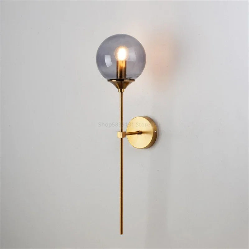 Severská nástěnná LED lampa LumaNest — světlo k posteli s dlouhým ramenem - Desfino