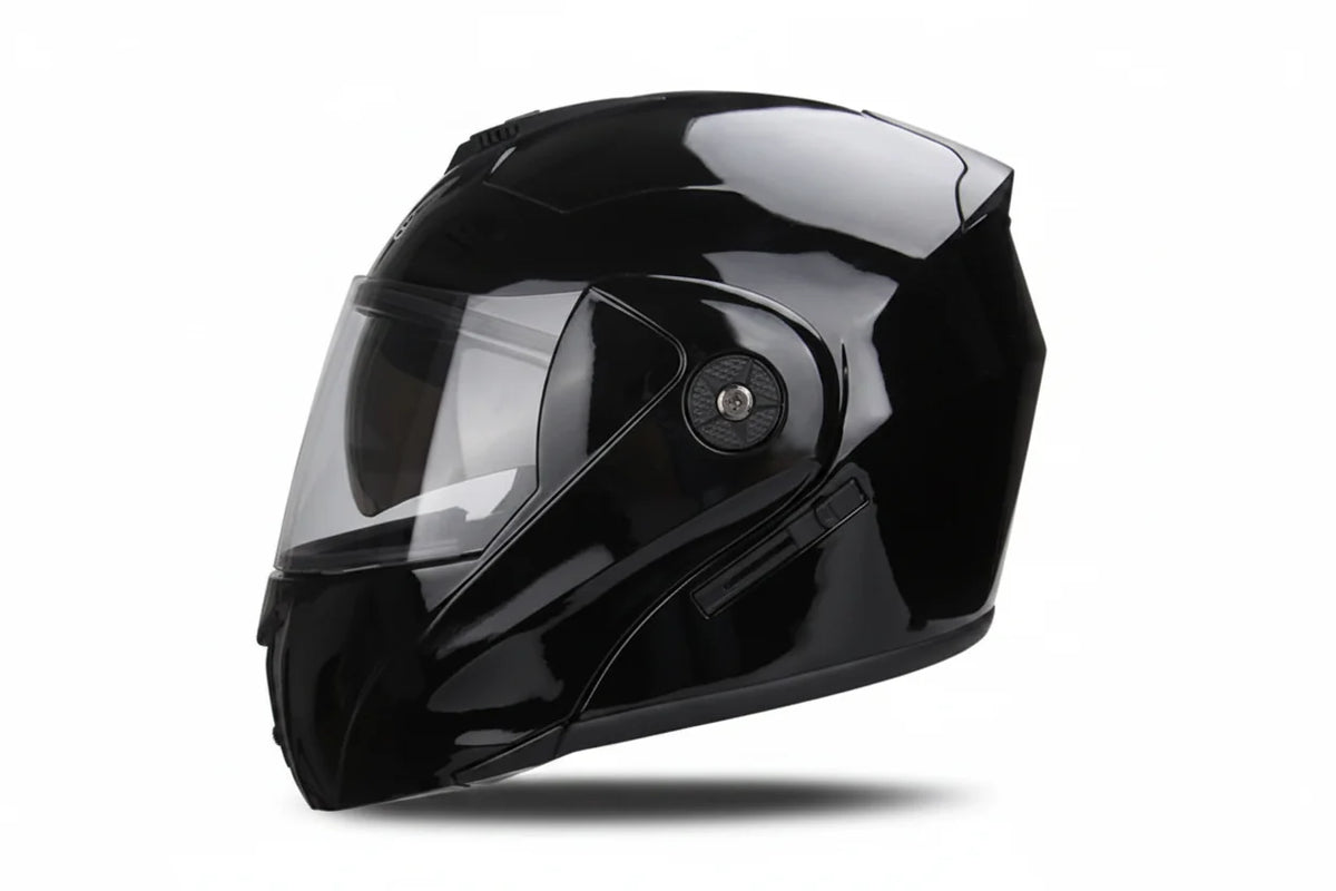 Casque de moto modulaire certifié DOT avec double visière — Desfino