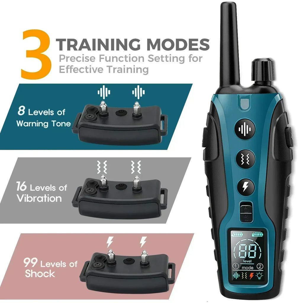 LumaPace NightGuard-Hundetrainingshalsband — Taschenlampe, 2 Lichtmodi - Desfino