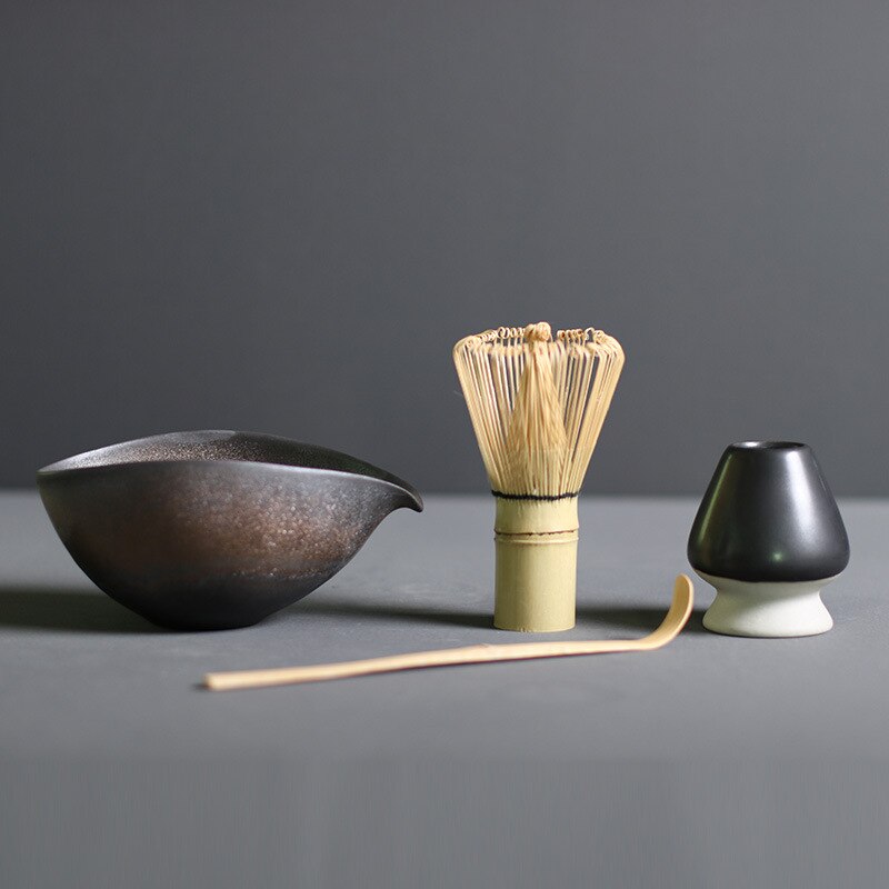 Kizuna Ceramic Matcha Tea Set — Traditional Japanese Design - Desfino