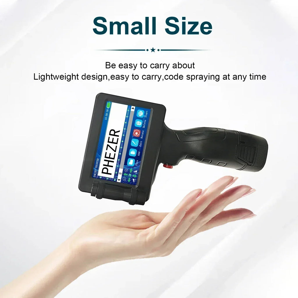 LumixJet Pro Enhanced Portable Handheld Inkjet Printer - Desfino