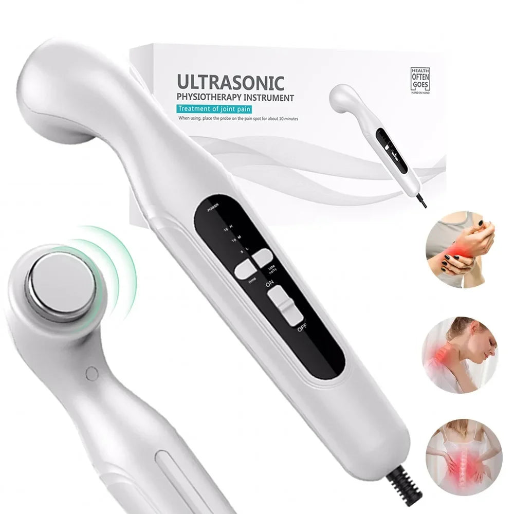 1MHz-Ultraschall-Physiotherapiegerät - 3 Modi, intelligenter Timer, 42°C-Sonde - Desfino
