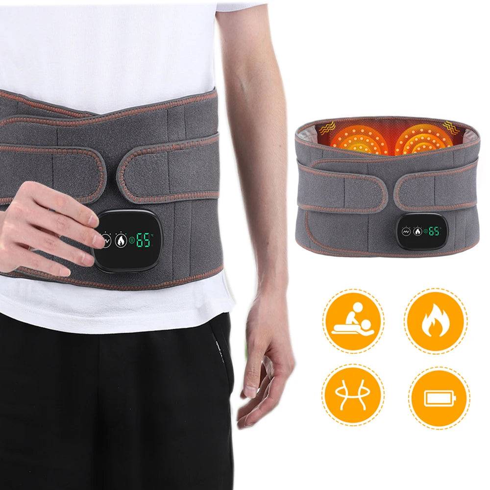 Relievery ReliefBelt — Infrarød varme- og vibrationsmassager - Desfino