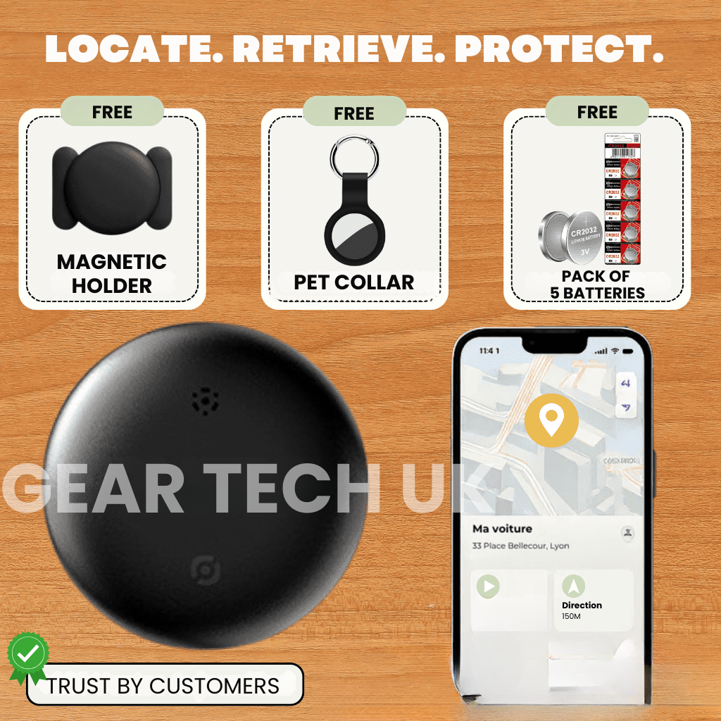 جهاز تتبع GPS TrackSure — تحديد الموقع لحظيًا على Android وiOS، دون اشتراك - Desfino