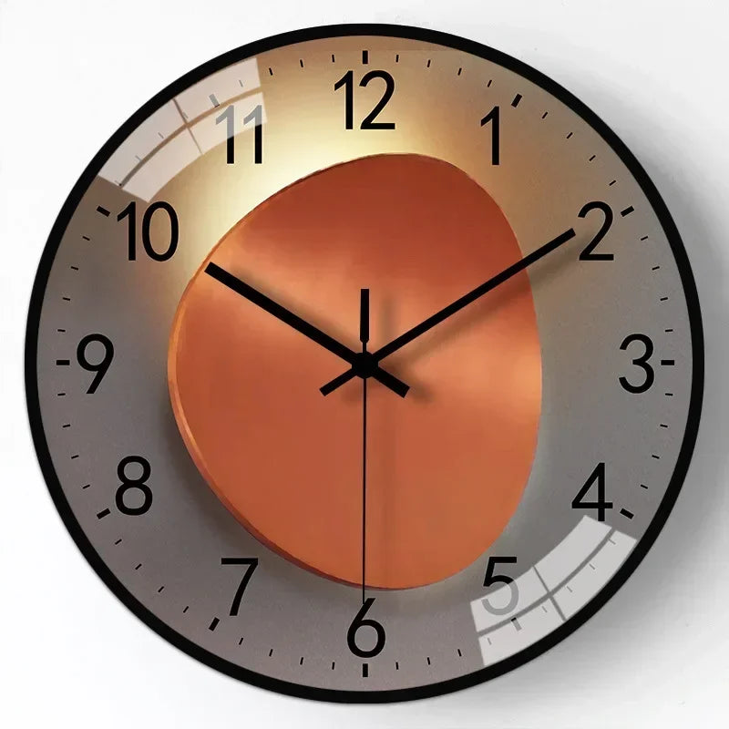 Avelon Silent Classic Wanduhr – eine AA-Batterie, lautloses Uhrwerk