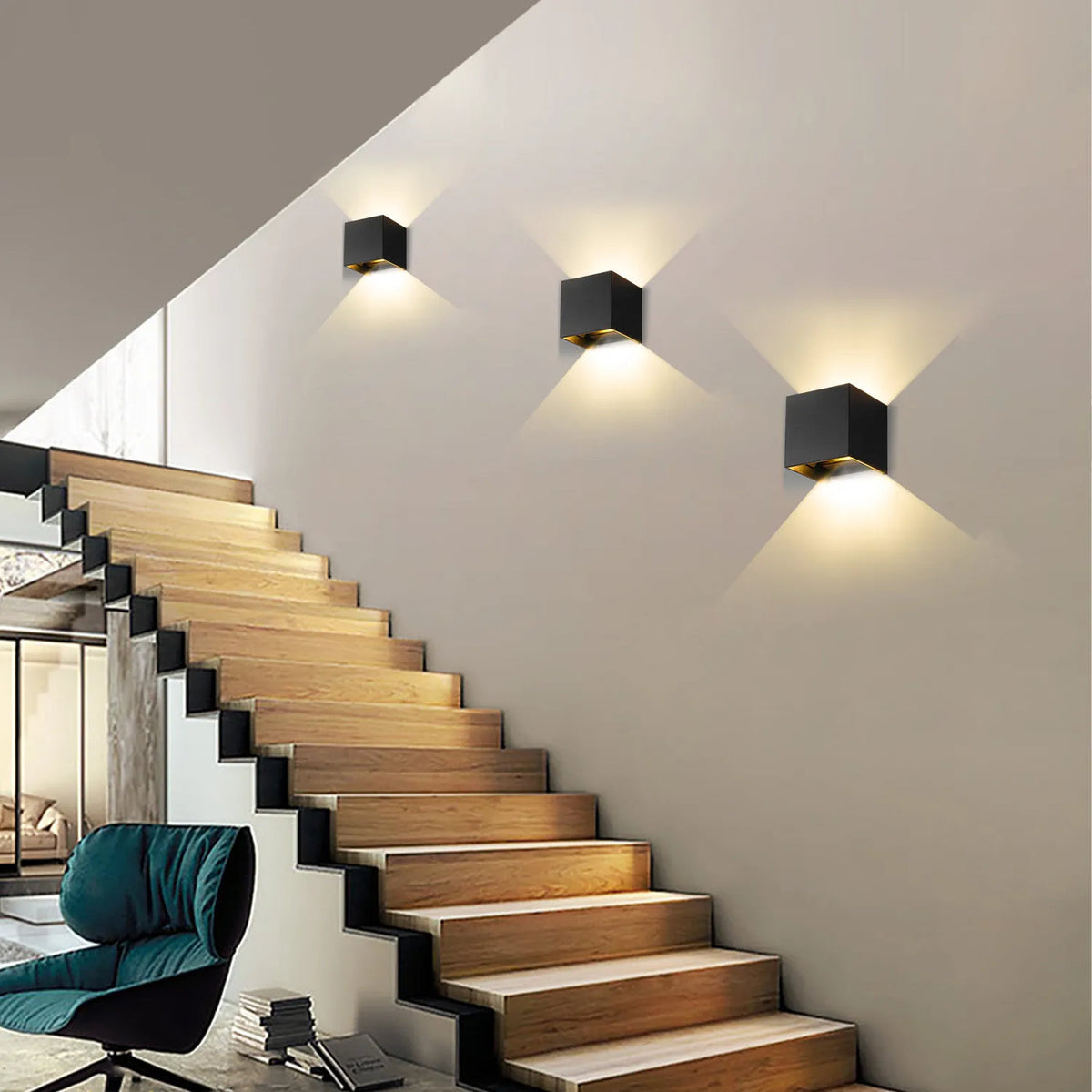 מנורת קיר אלחוטית מתכווננת הנטענת באמצעות USB Lumiara — תאורה למשך 65 שעות - Desfino