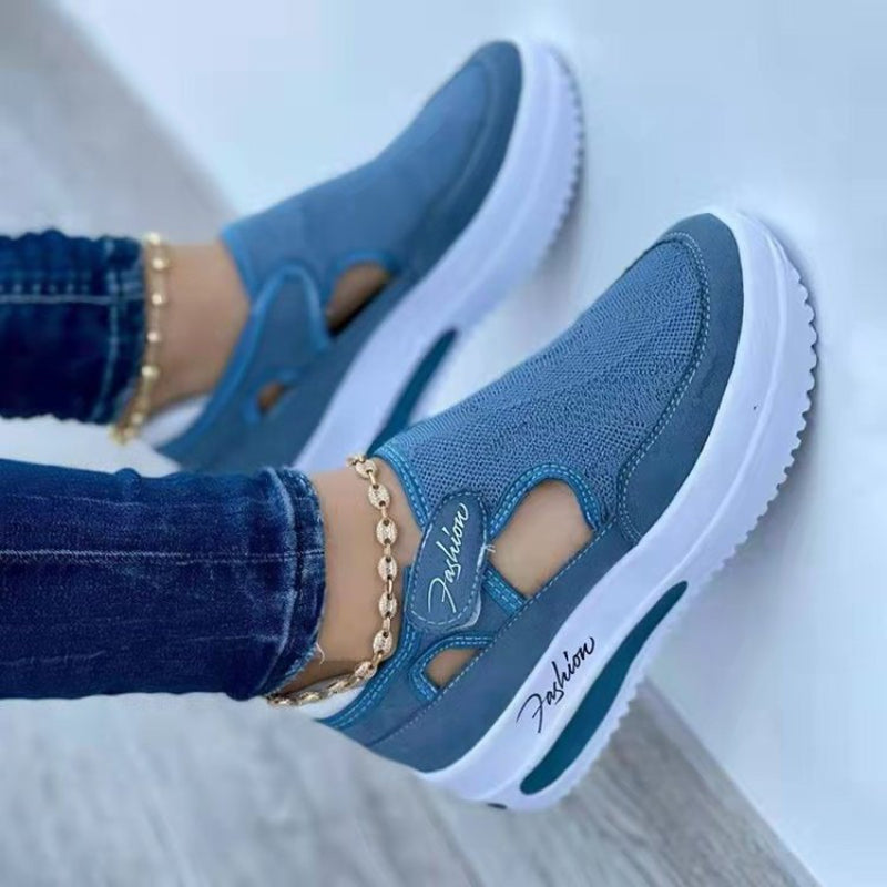 Portia ortopediska sneakers - luftfylld, lätt 3 cm-sula - Desfino