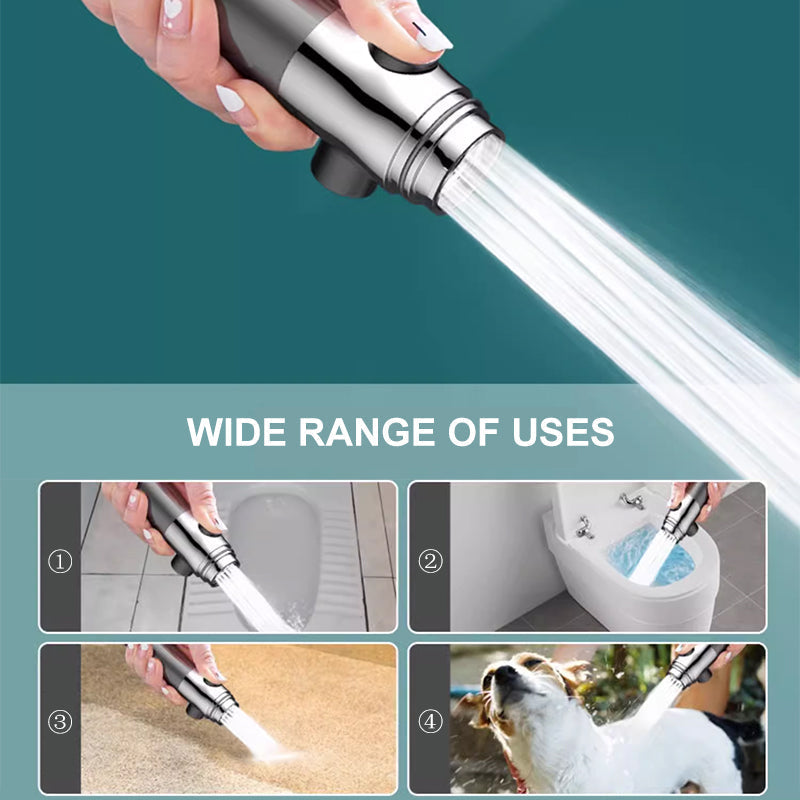 FluxFlow Showerhead Pro — Up to 200% Stronger Water Pressure - Desfino
