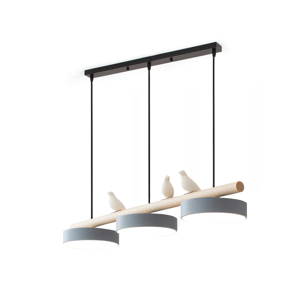 LyraNest Bird Pendant Light — Adjustable LED, Remote/Triac Dimming - Desfino