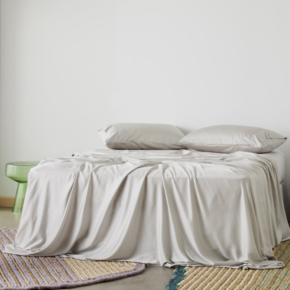 NyraSateen Bettbezug aus Bambus — CleanBamboo-Lyocell, kühlend - Desfino