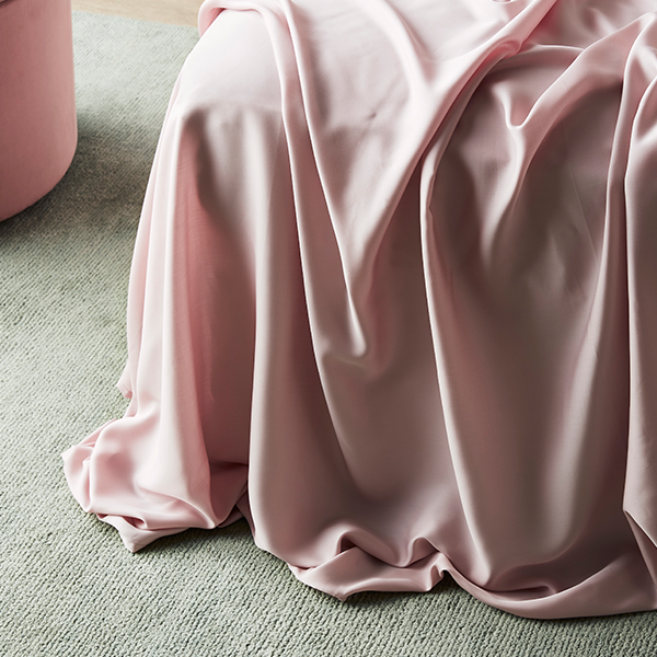 AureaLoom Bamboo Lyocell Silkweave Flat Sheet — Cooling - Desfino