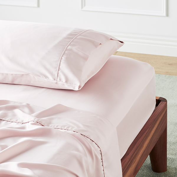 AureaLoom Bamboo Lyocell Silkweave Flat Sheet — Cooling - Desfino