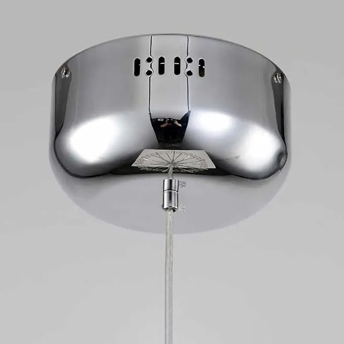 Silver Fire Ball Pendant Light for Dining Room | Desfino