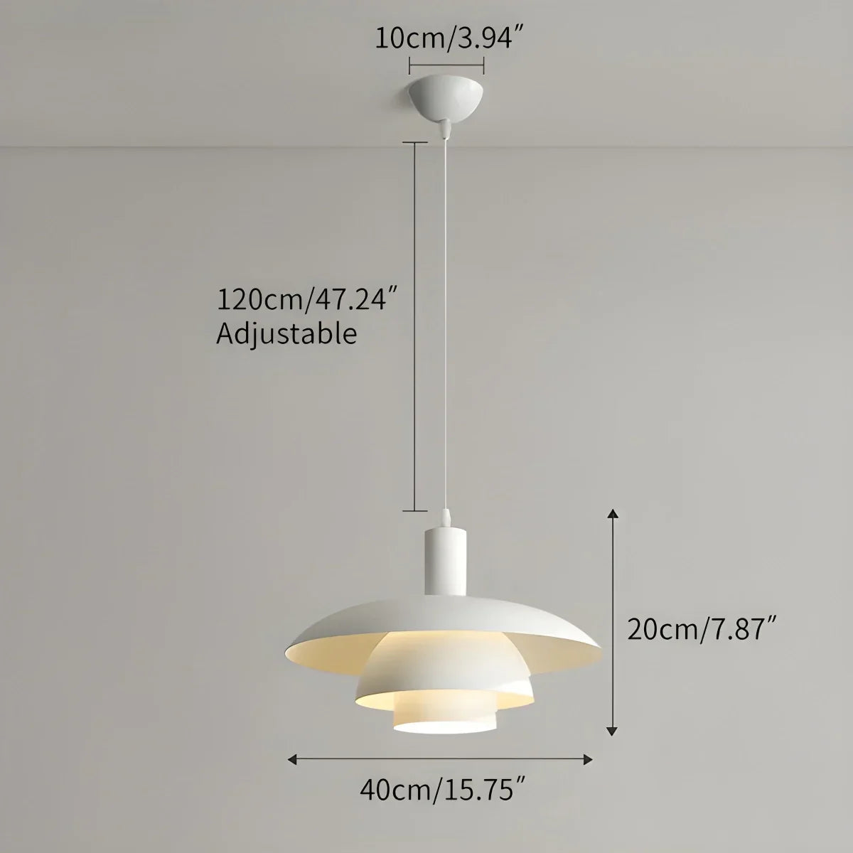 Nordic UFO Restaurant Pendant Light for Kitchen Island | Desfino