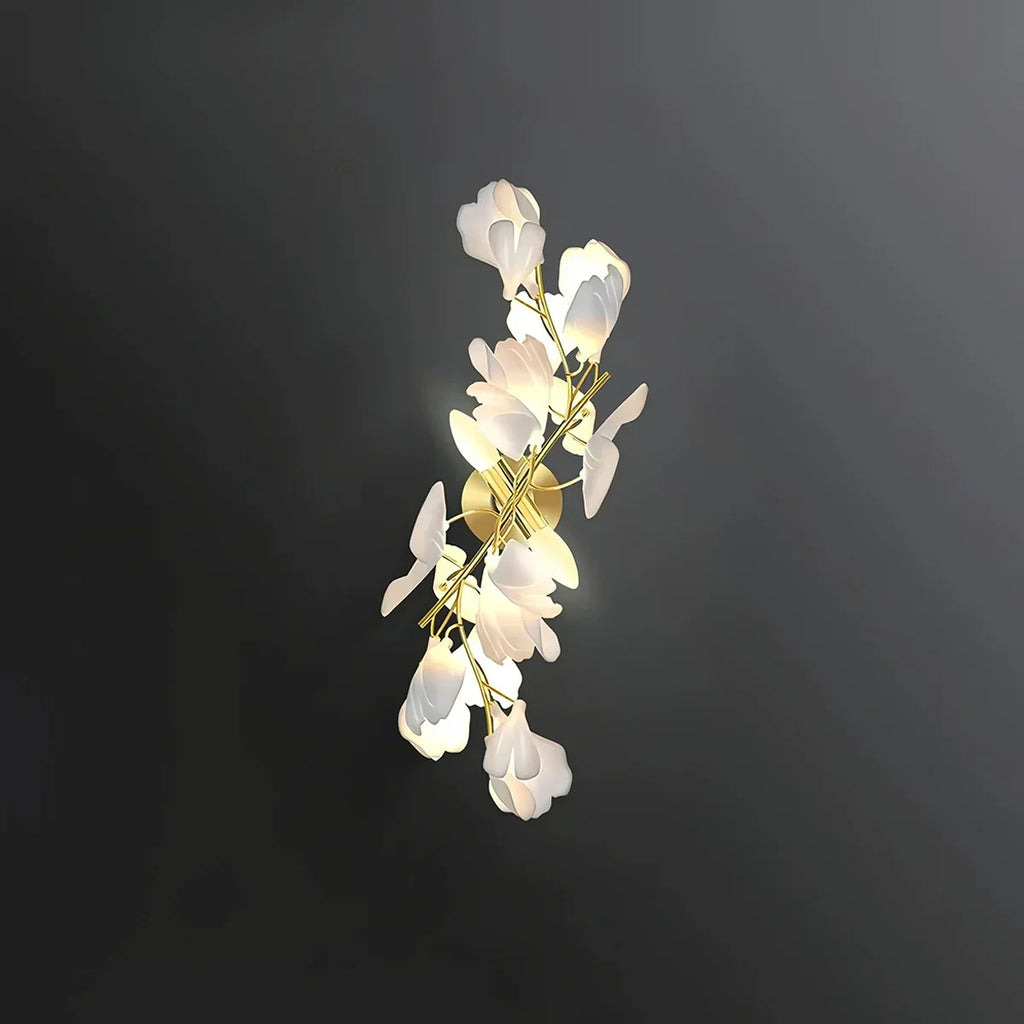 Ginkgo Flowers Wall Lamp for Living Room | Desfino
