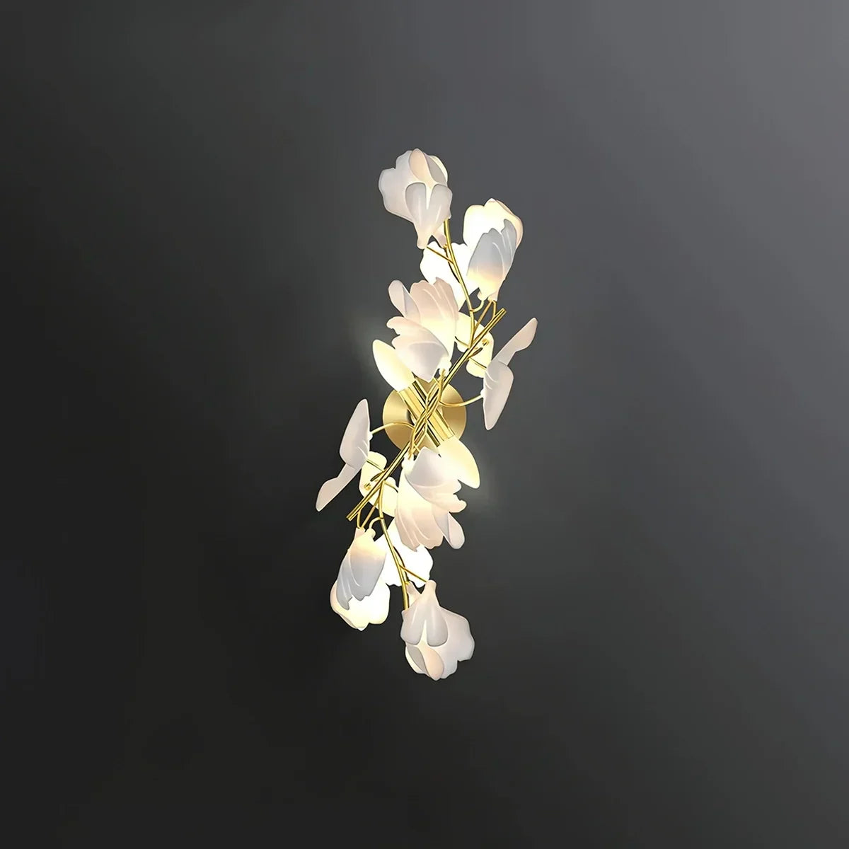 Ginkgo Flowers Wall Lamp for Living Room | Desfino