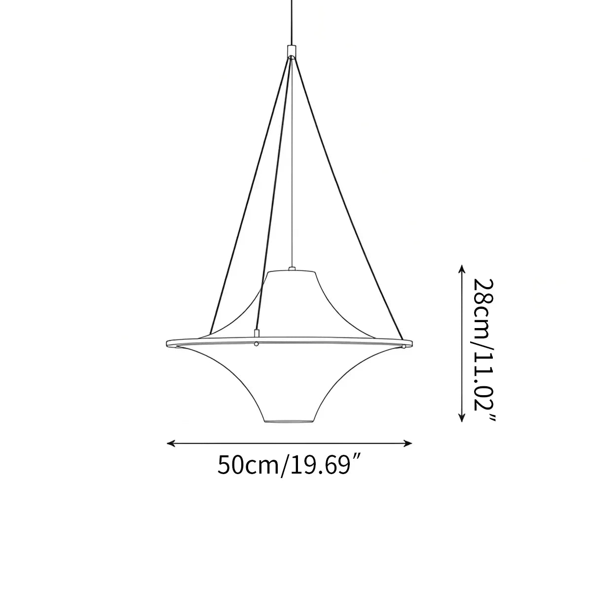 Pendelleuchte „Lokki“ für das Esszimmer | Desfino